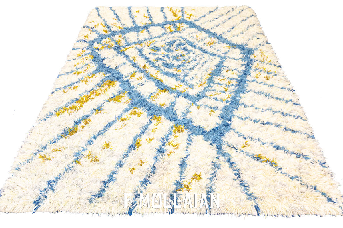 Rya Rug Blue/White Color n°:580740